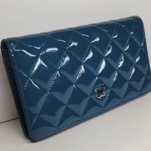 Chanel Quilted Patient, Lambskin Lined Wallet